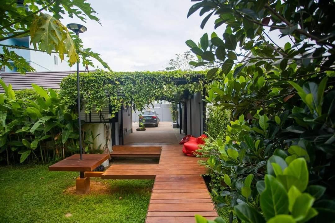 Nut & Non Pool Villa By Duangtham Ban Khlong Haeng Exterior foto
